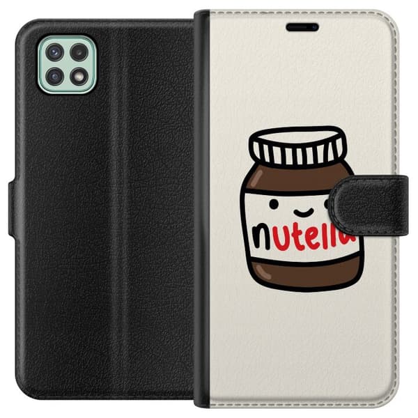 Samsung Galaxy A22 5G Lompakkokotelo Nutella