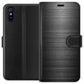 Miniatyrbild 1 av 3: Xiaomi Redmi 9A Plånboksfodral Brushed Metal