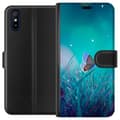 Miniatyrbillede 1 af 3: Xiaomi Redmi 9A Tegnebogsetui Magisk Sommerfugl