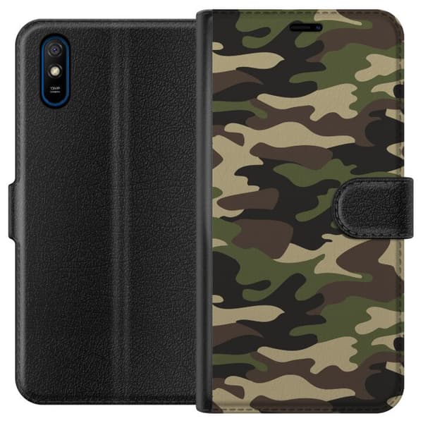 Xiaomi Redmi 9A Tegnebogsetui Militær