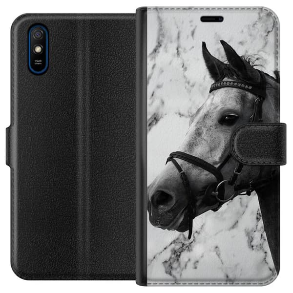 Xiaomi Redmi 9A Tegnebogsetui Hest