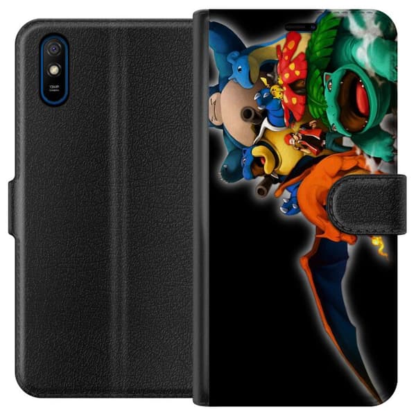 Xiaomi Redmi 9A Tegnebogsetui Pokemon