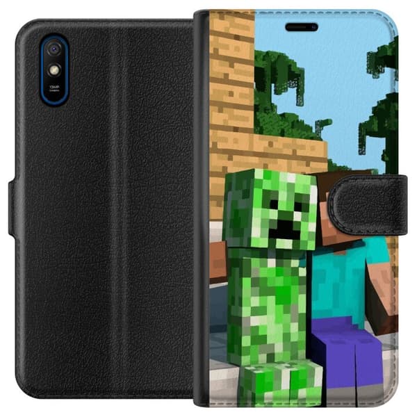 Xiaomi Redmi 9A Lompakkokotelo MineCraft