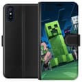 Miniatyrbillede 1 af 3: Xiaomi Redmi 9A Tegnebogsetui MineCraft