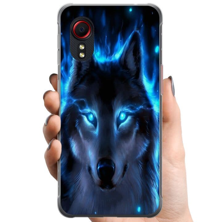 Samsung Galaxy Xcover 5 TPU Mobilskal Wolf