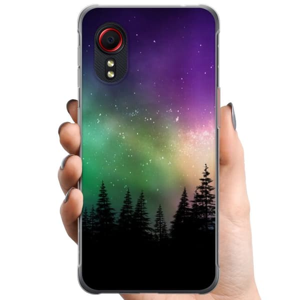 Samsung Galaxy Xcover 5 TPU Matkapuhelimen kuori Revontulet