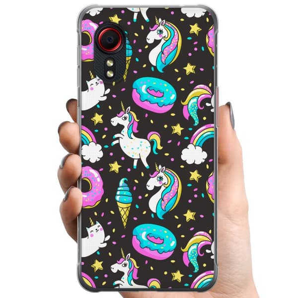 Samsung Galaxy Xcover 5 TPU Mobilcover Unicorn