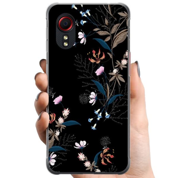 Samsung Galaxy Xcover 5 TPU Matkapuhelimen kuori Kukat