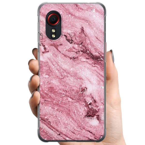 Samsung Galaxy Xcover 5 TPU Matkapuhelimen kuori pinkki