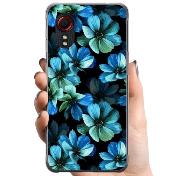 Samsung Galaxy Xcover 5 TPU Mobilcover Blomster