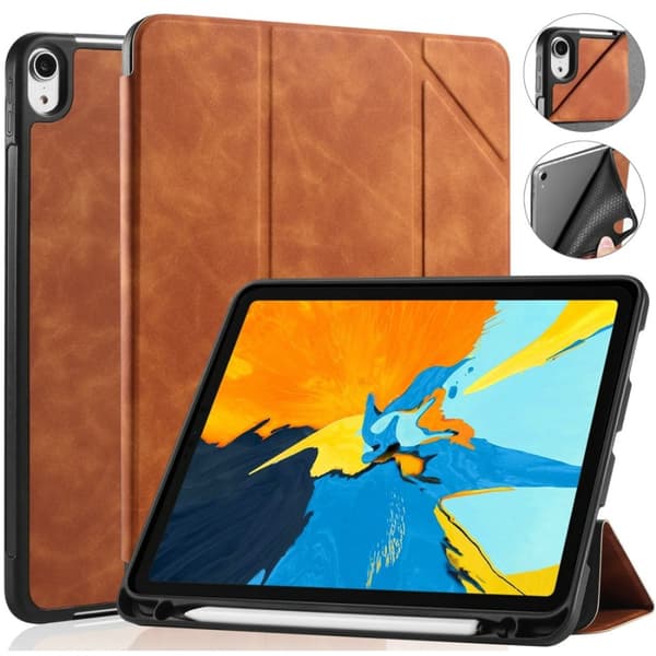 iPad Air 4 2020 / Air 5 2022 / iPad Pro 11 2018 • Kotelo • DG. Ming • Ruskea