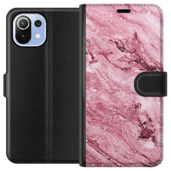 Xiaomi Mi 11 Lite Plånboksfodral Glitter Marble