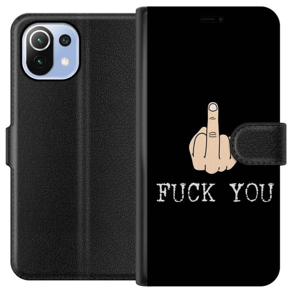 Xiaomi Mi 11 Lite Lompakkokotelo Vittu Sinä