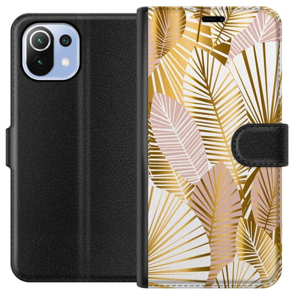 Xiaomi Mi 11 Lite Plånboksfodral Gold