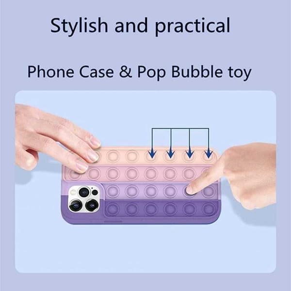 iPhone 11 Pro Max Skyddande Skal Fidget Toy Pop-It