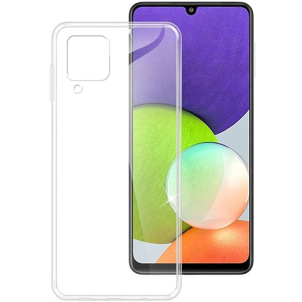 Silikone cover gennemsigtig Samsung Galaxy A22 4G