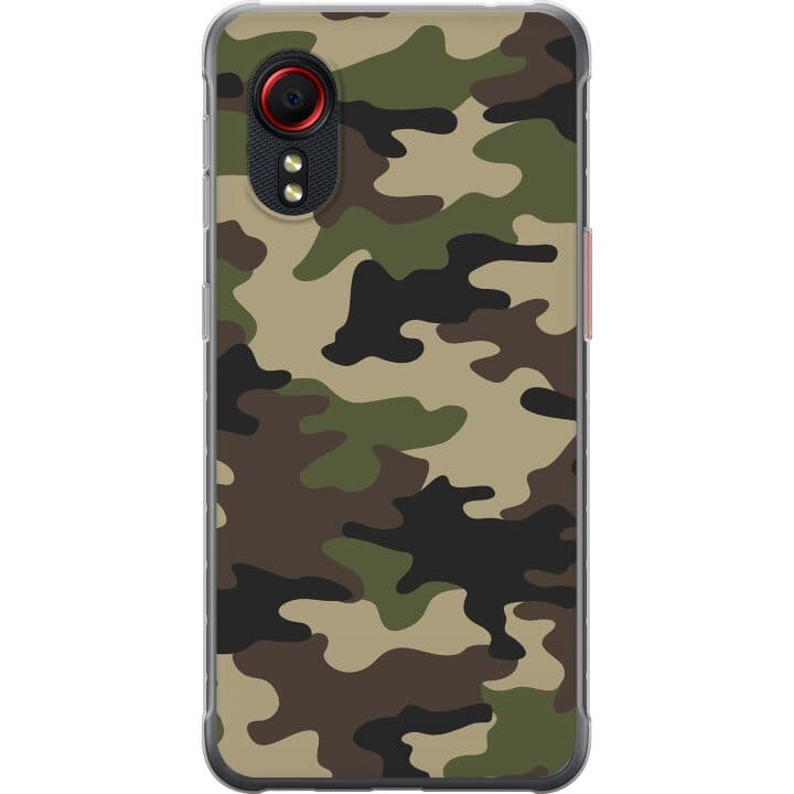 Samsung Galaxy Xcover 5 Skal / Mobilskal - Woodland Camo