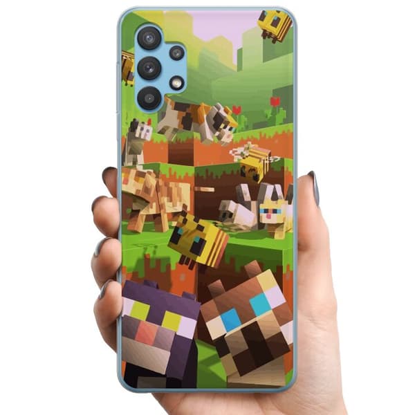 Samsung Galaxy A32 5G TPU Mobilcover MineCraft