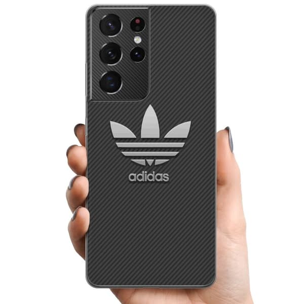 Samsung Galaxy S21 Ultra 5G TPU Mobilcover Adidas
