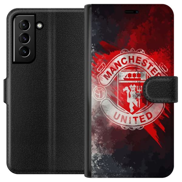 Samsung Galaxy S21+ 5G Plånboksfodral Manchester United FC