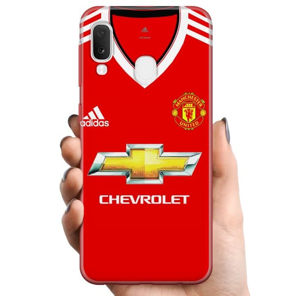 Samsung Galaxy A20e TPU Mobilskal Manchester United FC