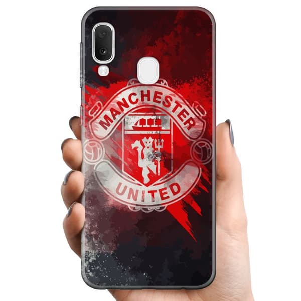 Samsung Galaxy A20e TPU Mobilskal Manchester United FC