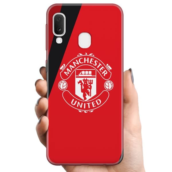 Samsung Galaxy A20e TPU Mobildeksel Manchester United FC