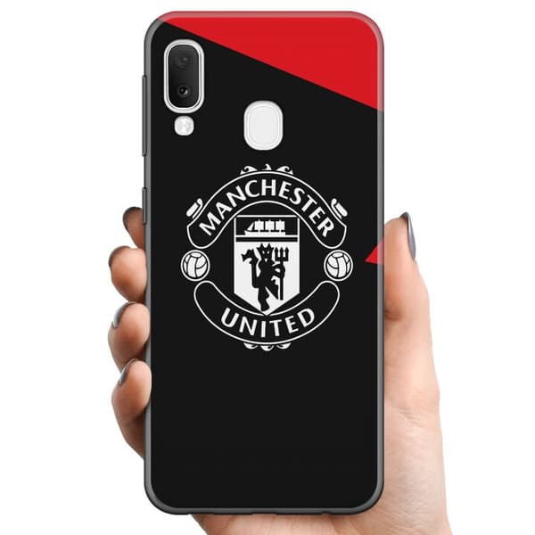 Samsung Galaxy A20e TPU Mobilskal Manchester United FC