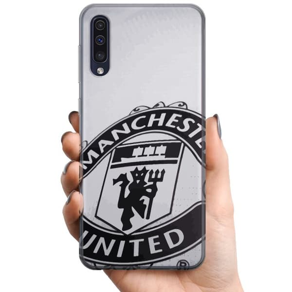 Samsung Galaxy A50 TPU Mobilcover Manchester United FC
