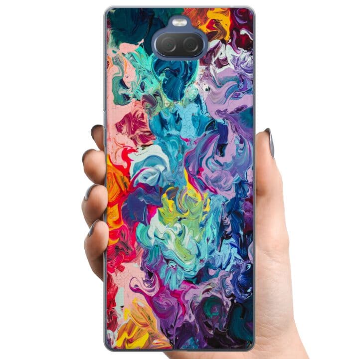 Sony Xperia 10 TPU Mobilskal Färg