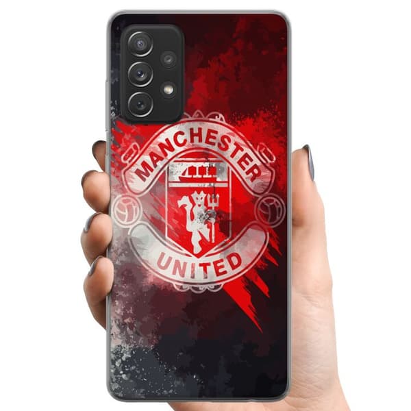 Samsung Galaxy A52 5G TPU Mobilcover Manchester United FC