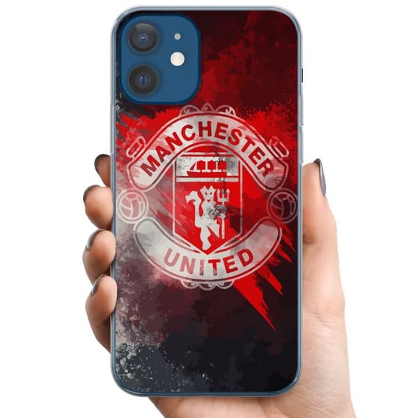 Apple iPhone 12 TPU Matkapuhelimen kuori Manchester United FC