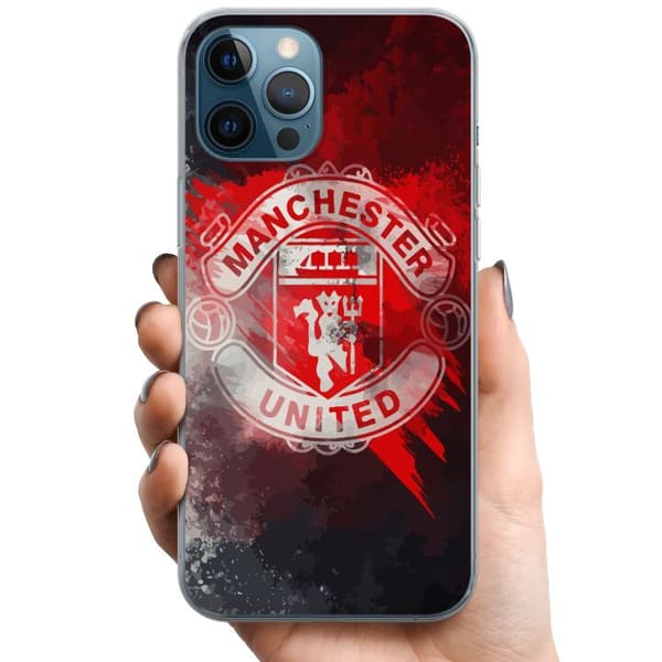 Apple iPhone 12 Pro TPU Mobildeksel Manchester United FC