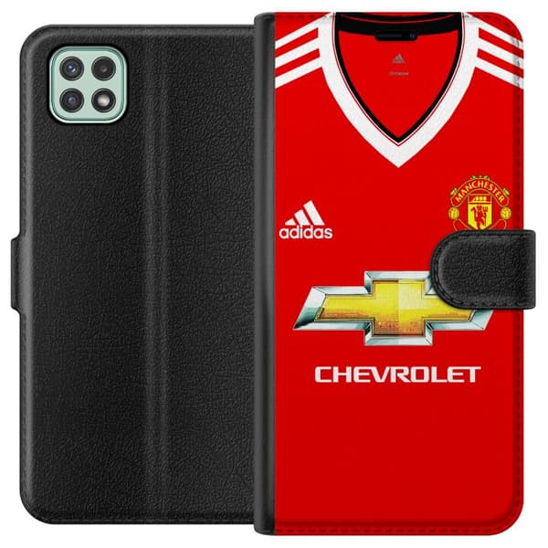 Samsung Galaxy A22 5G Lommeboketui Manchester United FC