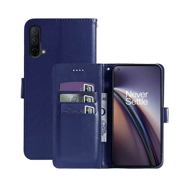 Wallet Cover 3-kort OnePlus Nord CE 5G : farve - mørk