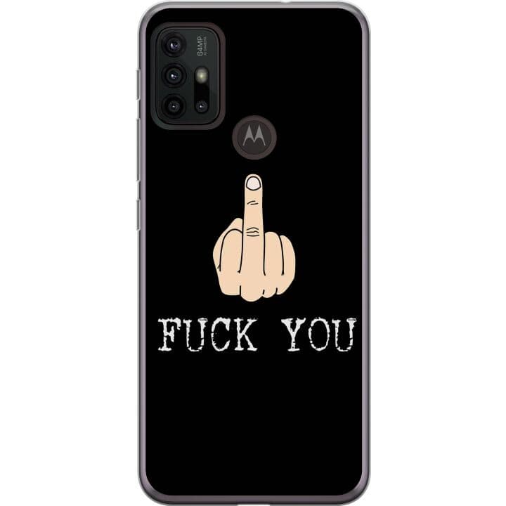 Motorola Moto G30 Skal / Mobilskal - Fuck You