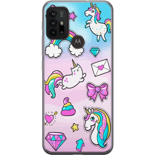 Motorola Moto G30 Cover / Mobilcover - Unicorn