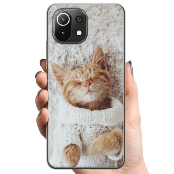 Xiaomi Mi 11 Lite TPU Mobilskal Katt
