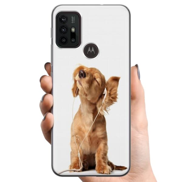 Motorola Moto G30 TPU Mobilskal Hund