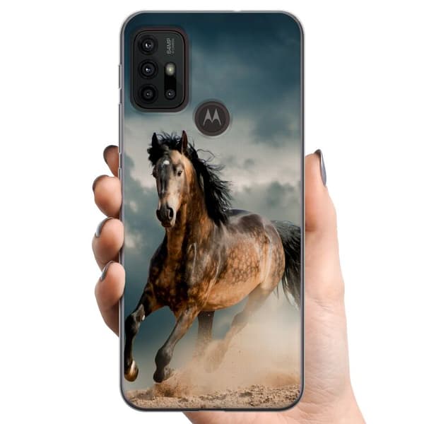 Motorola Moto G30 TPU Mobilskal Häst