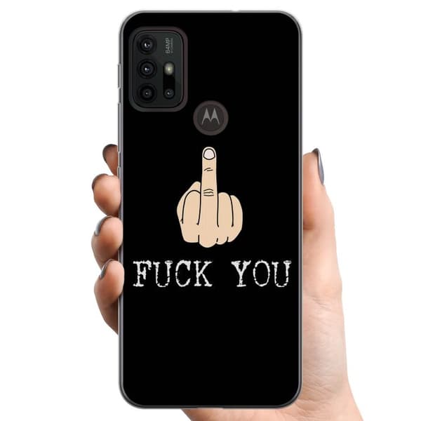 Motorola Moto G30 TPU Mobildeksel Faen Deg