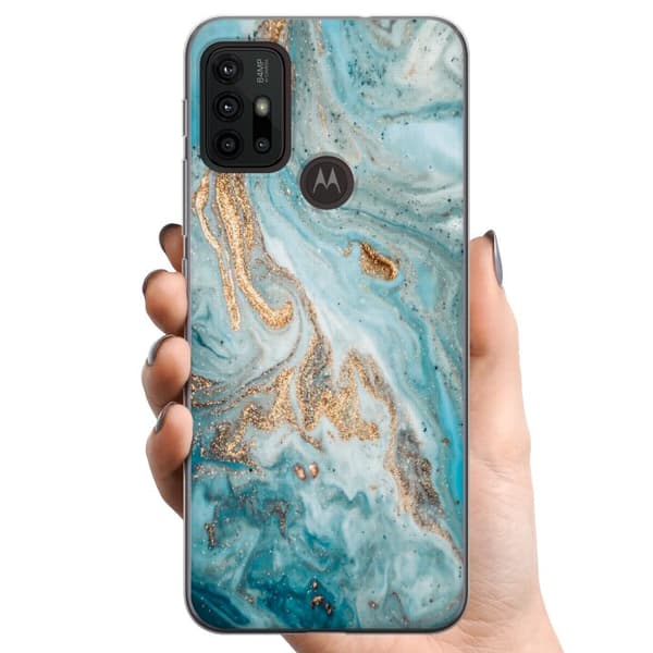 Motorola Moto G30 TPU Mobildeksel Magisk Marmor