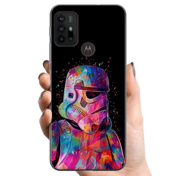 Motorola Moto G30 TPU Mobilcover Star Wars Stormtrooper