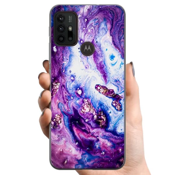 Motorola Moto G30 TPU Mobilcover Lilac