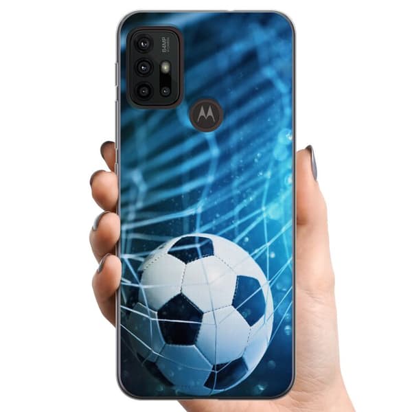 Motorola Moto G30 TPU Mobildeksel Fotball