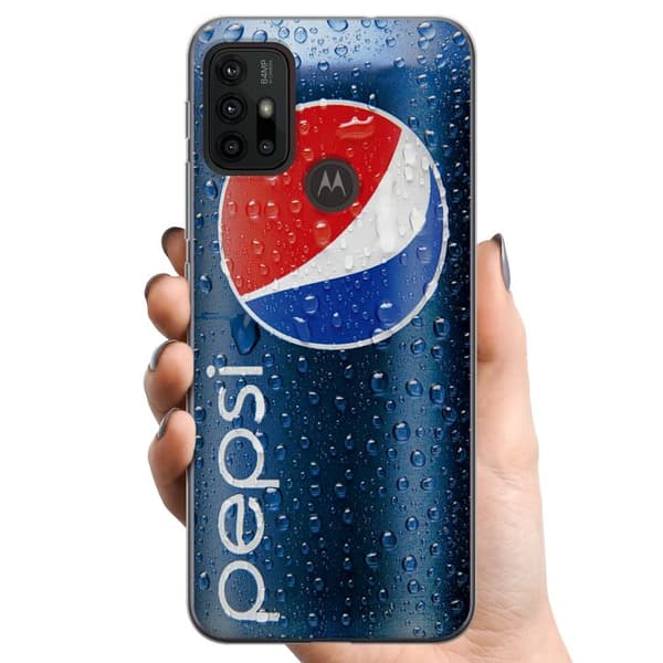 Motorola Moto G30 TPU Mobilcover Pepsi