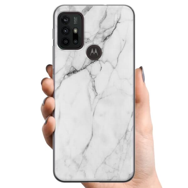 Motorola Moto G30 TPU Mobilcover Marmor