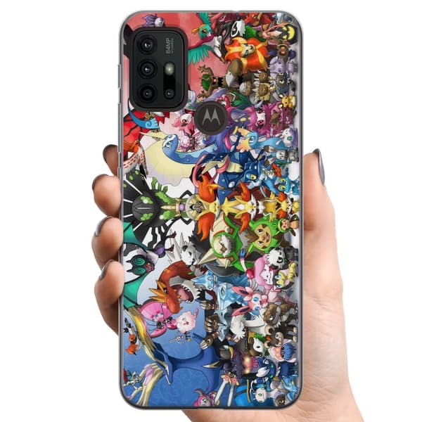 Motorola Moto G30 TPU Mobilskal Pokemon