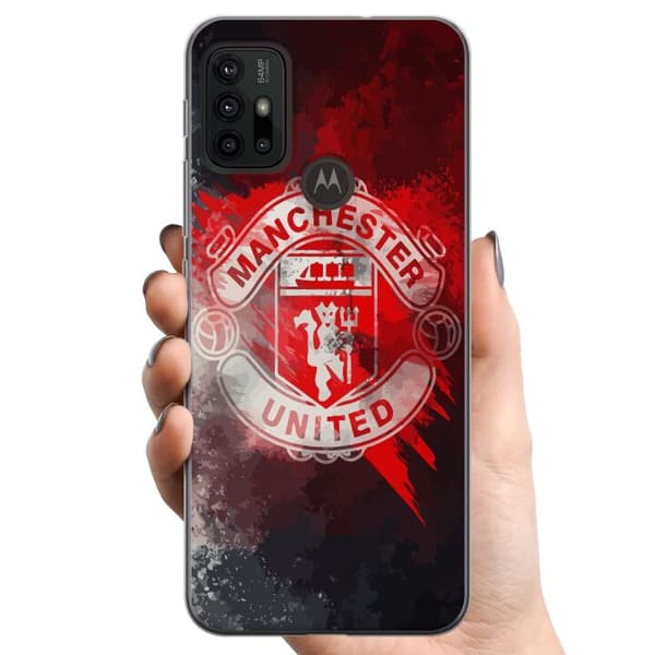 Motorola Moto G30 TPU Matkapuhelimen kuori Manchester United FC