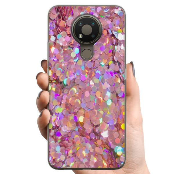 Nokia 3.4 TPU Mobilcover Glimmer